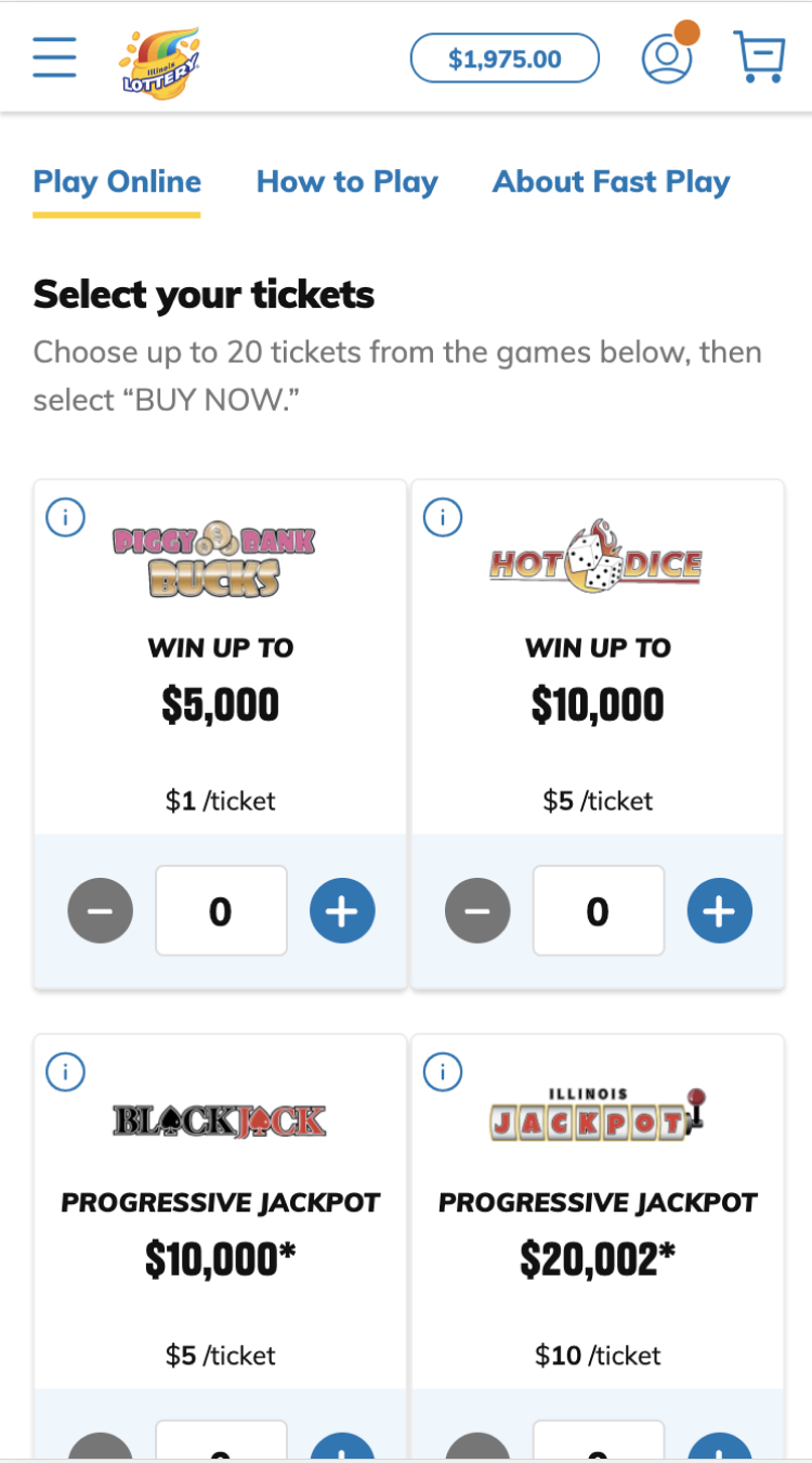 Select your games