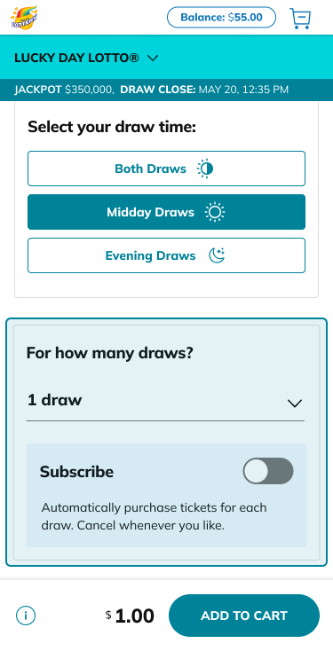 Select your purchase type