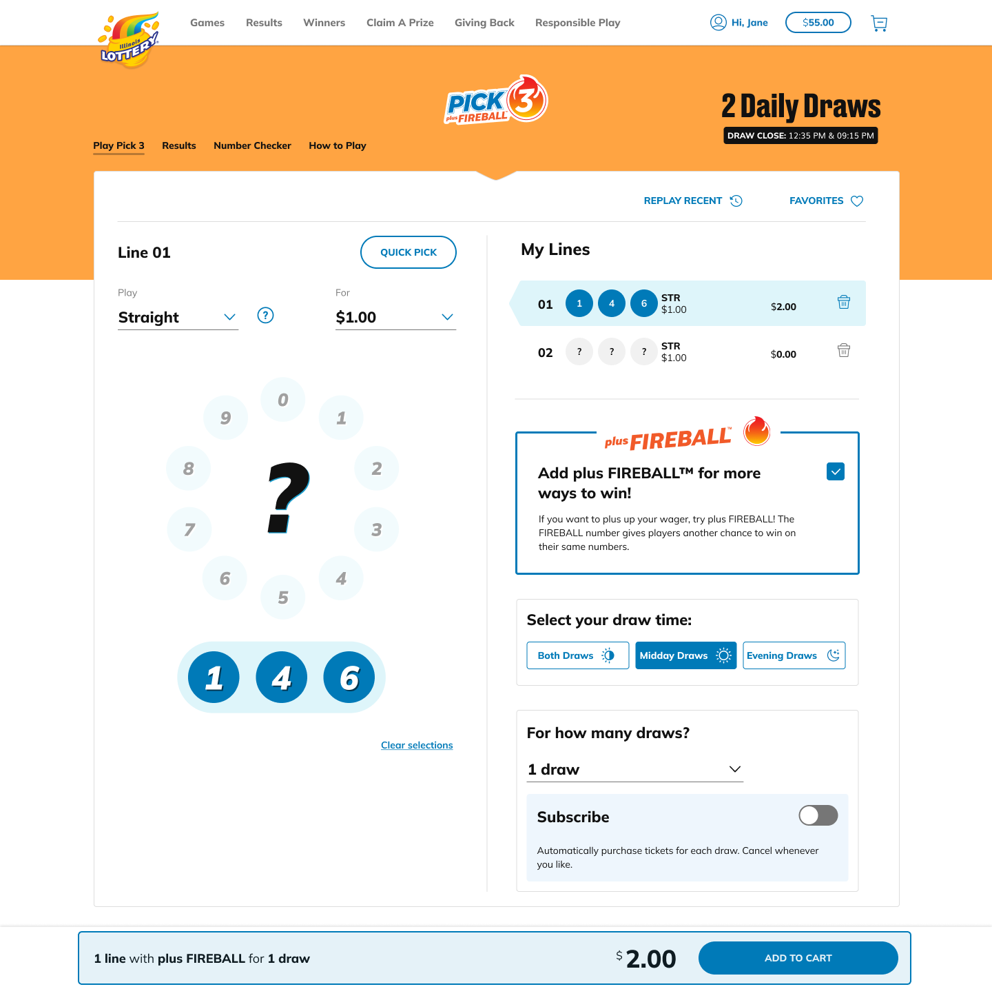 Select “ADD TO CART”