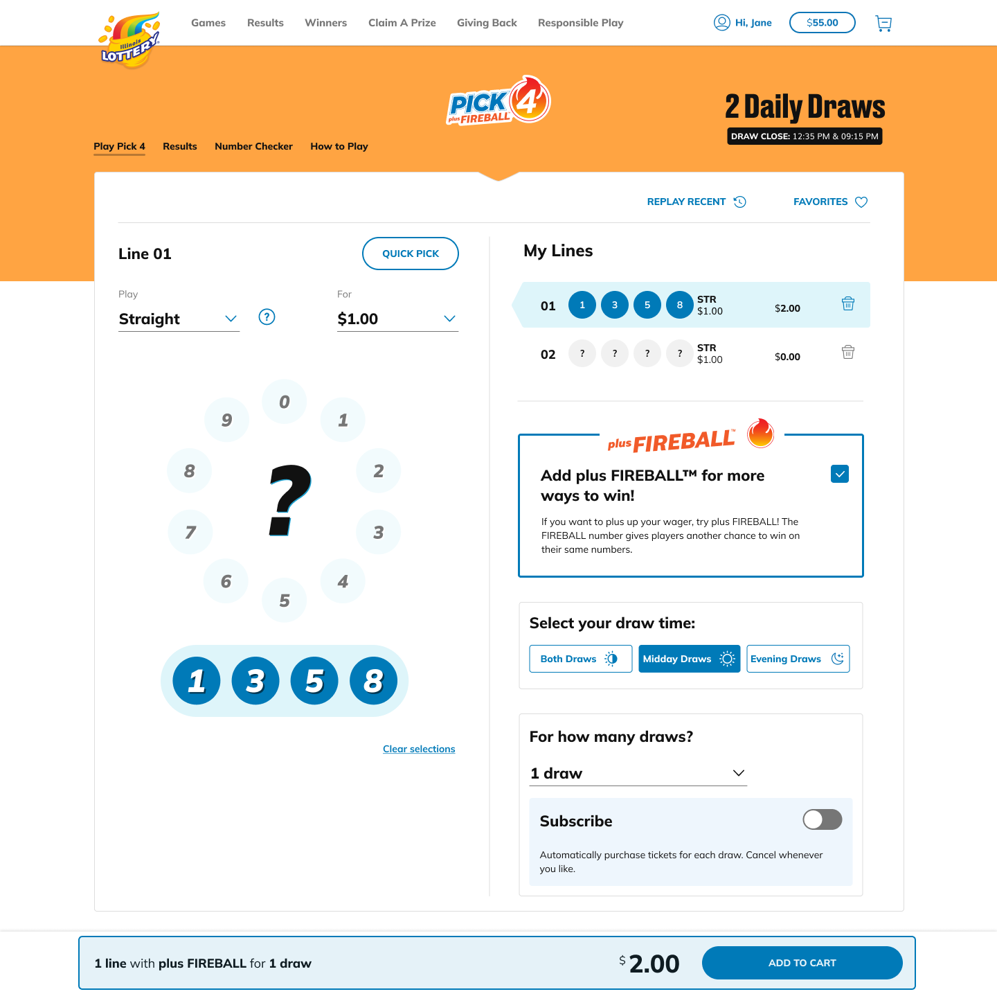 Select “ADD TO CART”