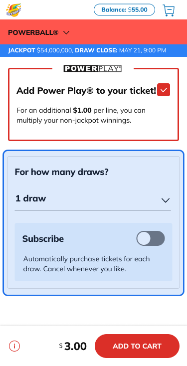 Select your purchase type