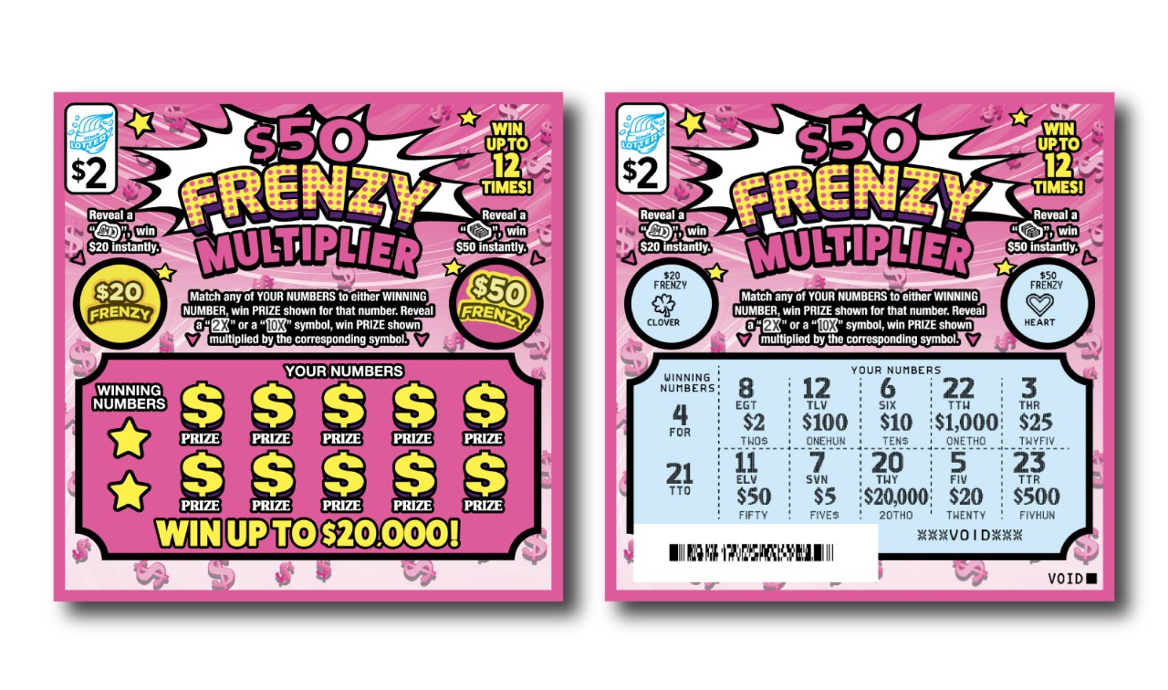 50k Bingo Doubler Instant Ticket Game