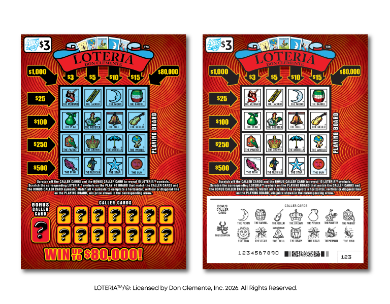 50k Bingo Doubler Instant Ticket Game